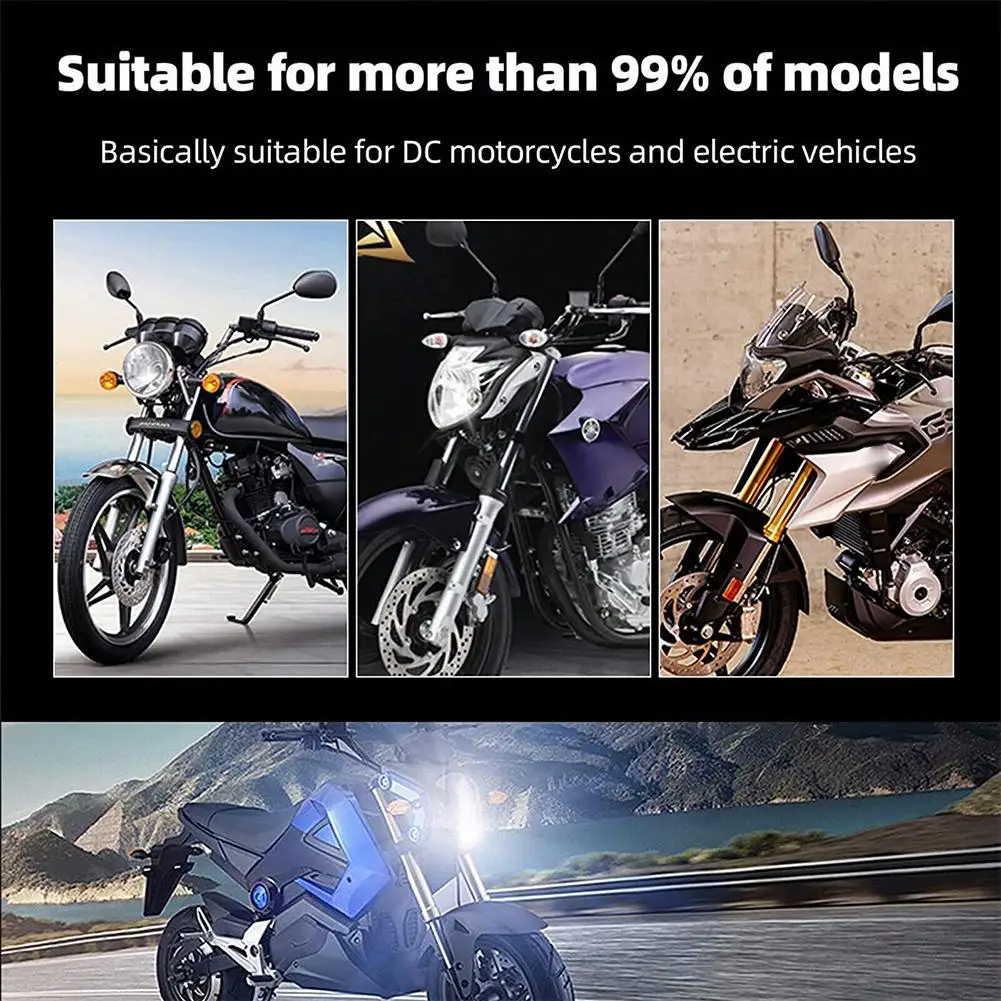 1 قطعة المصابيح الأمامية للدراجات النارية H4 BA20D12V Led أضواء للدراجات النارية عالية/منخفضة شعاع Led الأضواء 12000LM السوبر مشرق الضباب مصباح M8E6