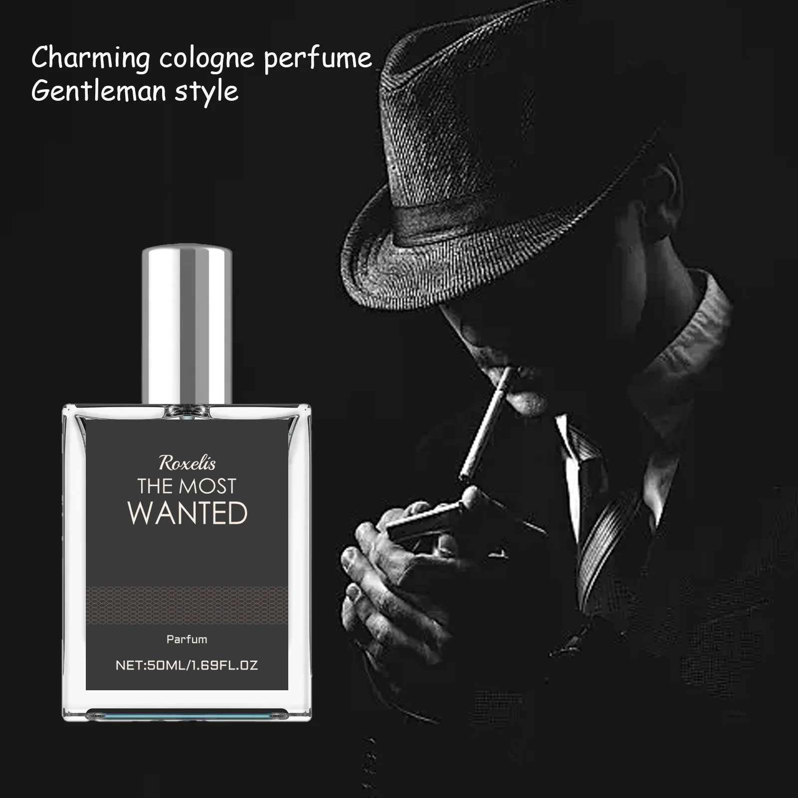 

ROXELIS Charming Cologne Perfume - Long-Lasting Mature Fragrance, Boost Confidence & Personality