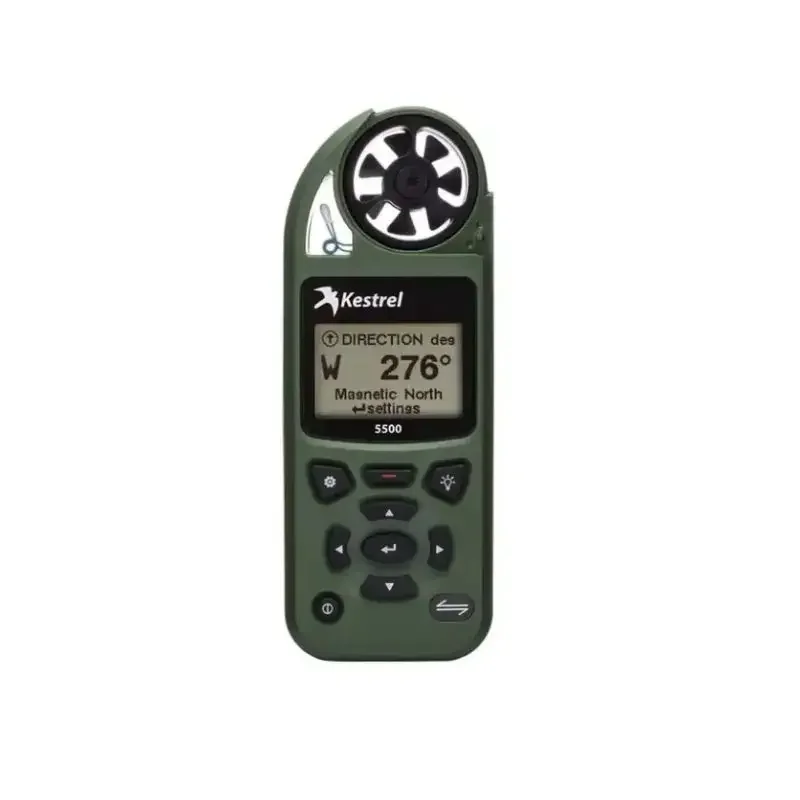 

Kestrel 5500 5700 Weather Meter Measures wind speed temperature humidity pressure