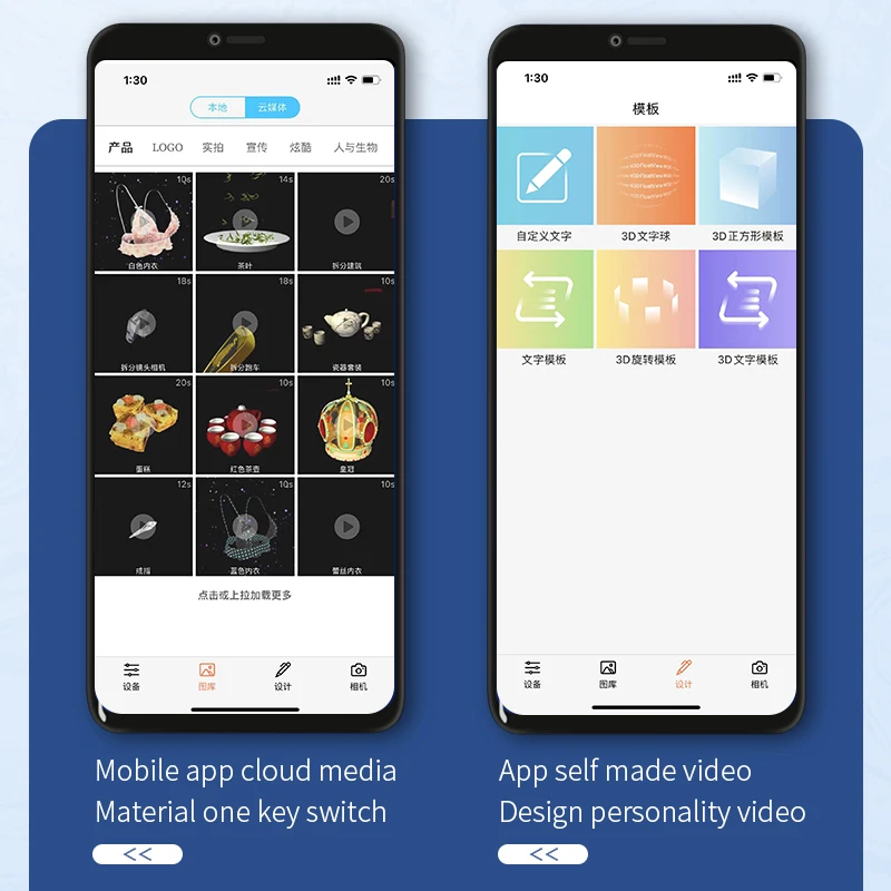 MDS 3D-Hologramm-LED-Ventilator für den Innenbereich, 25 cm, mit Abdeckung, hohe Auflösung für Rezeption, Einkaufszentrum, Supermarkt, Werbung, Video, Foto