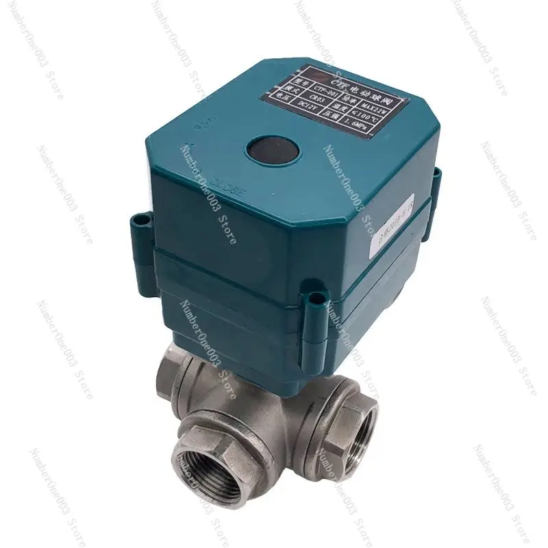 

DN32 Switch Type Stainless Steel Electric Ball Valve CTF001 Fine Small Electric Two-way Valve