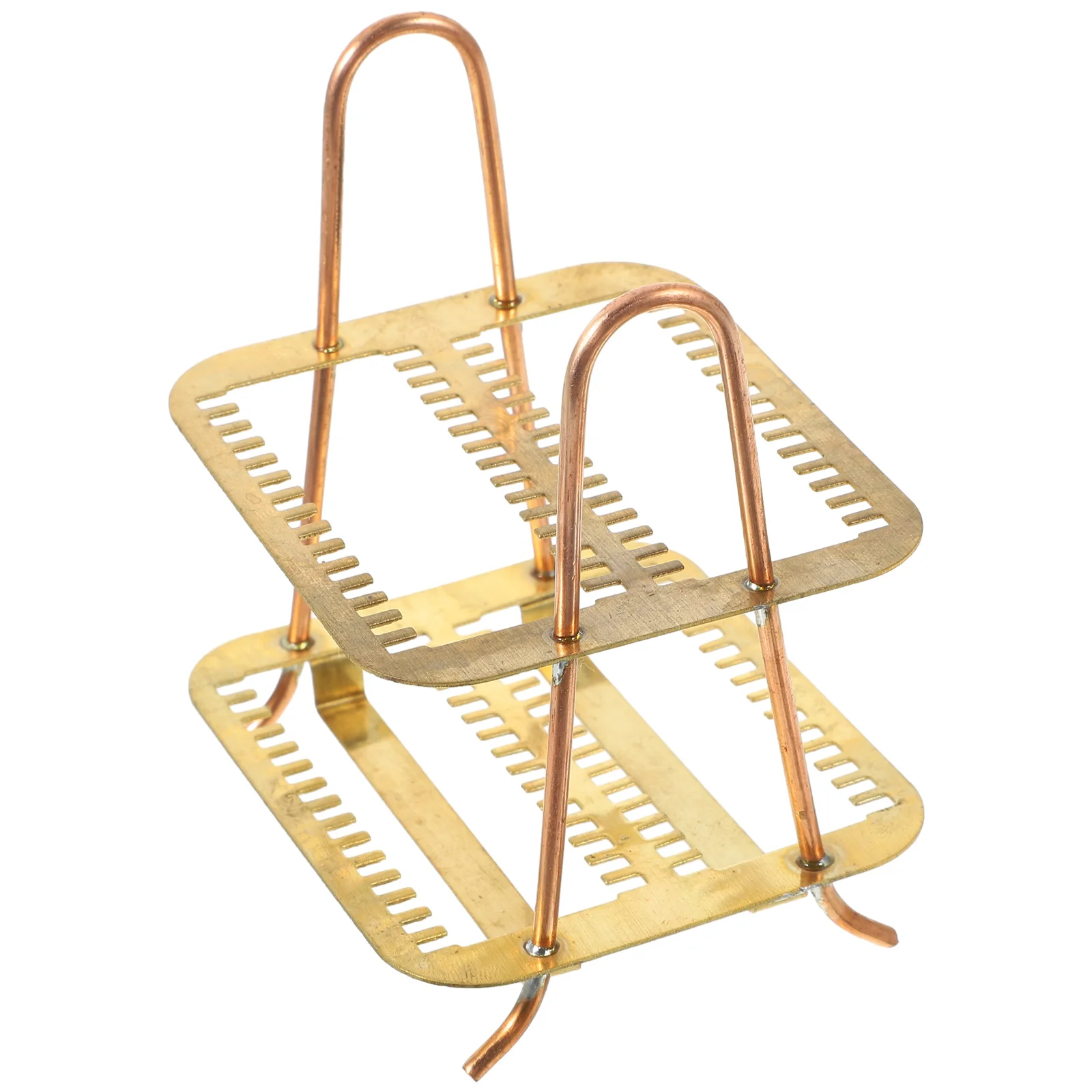 

Microscope Slides Staining Rack Metal Laboratory Slide Storage Holder For Experiments School Teaching Equipment