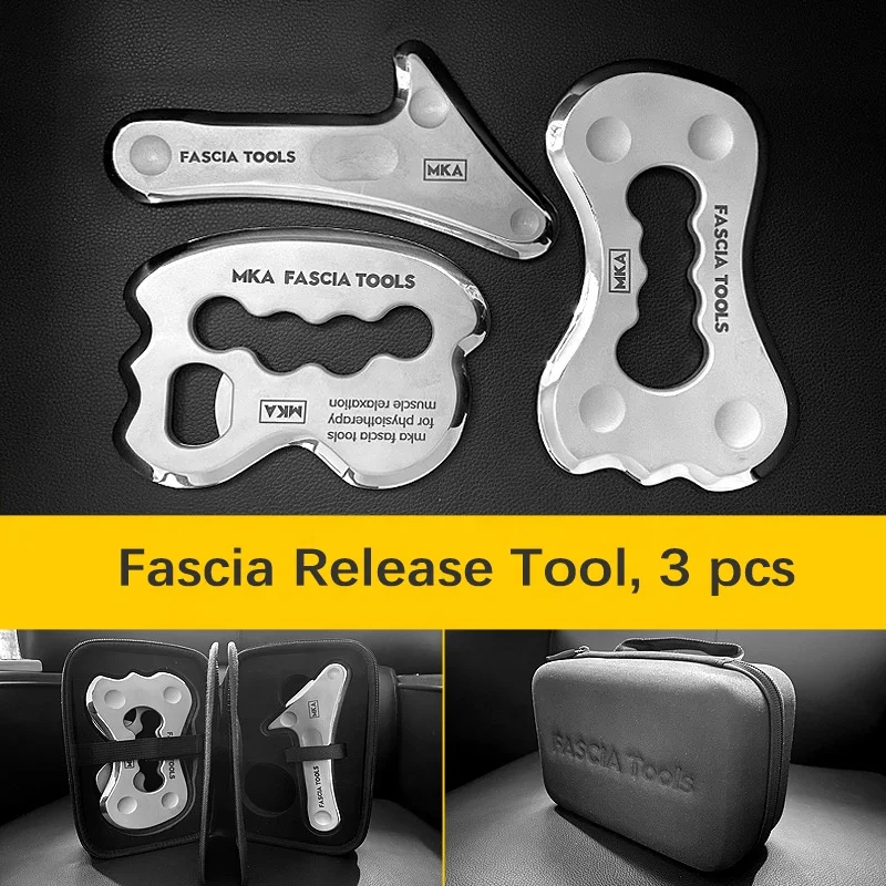 Great Stainless Steel Gua Sha Scraping Massage Tool Soft Tissue Mobilization Tool for Body SMART Fascial Stainless Steel Guasha