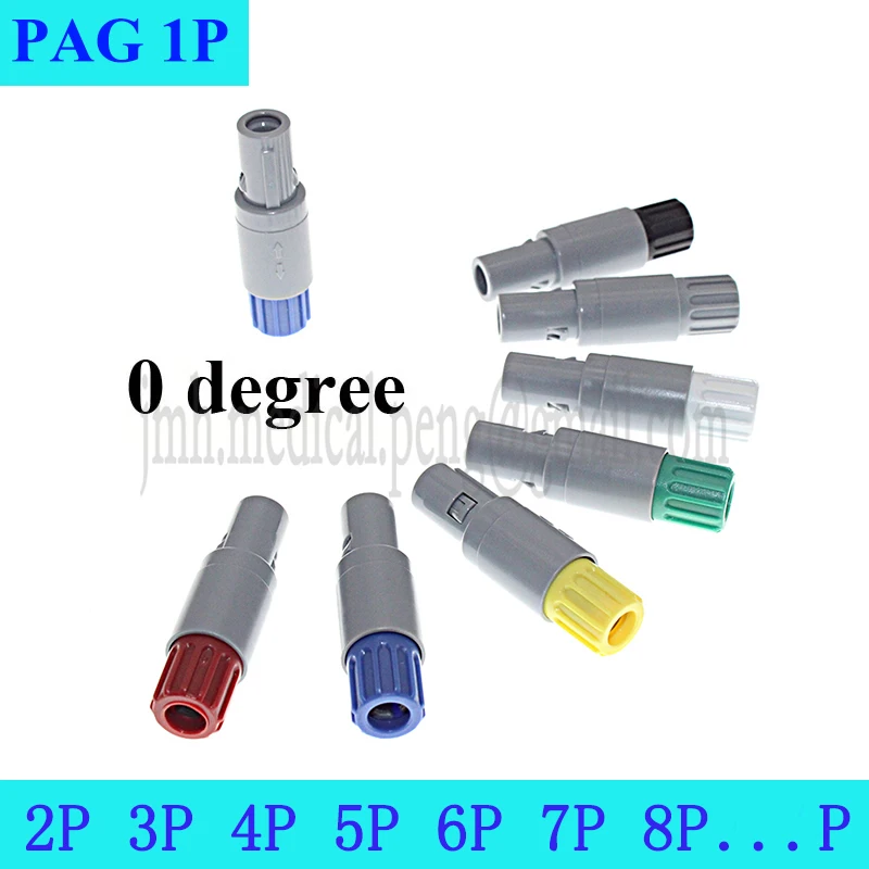 

PAG 1P 0 Degree Single Keyings 2 3 4 5 6 7 8 9 10 12 14 Pin Core Push-pull Self-locking Medical Plastic Male Plug Connector