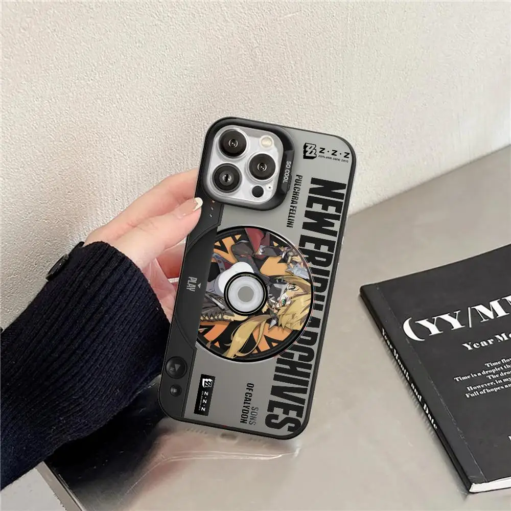 

Design Zenless Zone Zero Phone Case For iPhone 17 16 15 14 13 12 11 Pro Max Air Colorful Matte Laser Aurora Shockproof