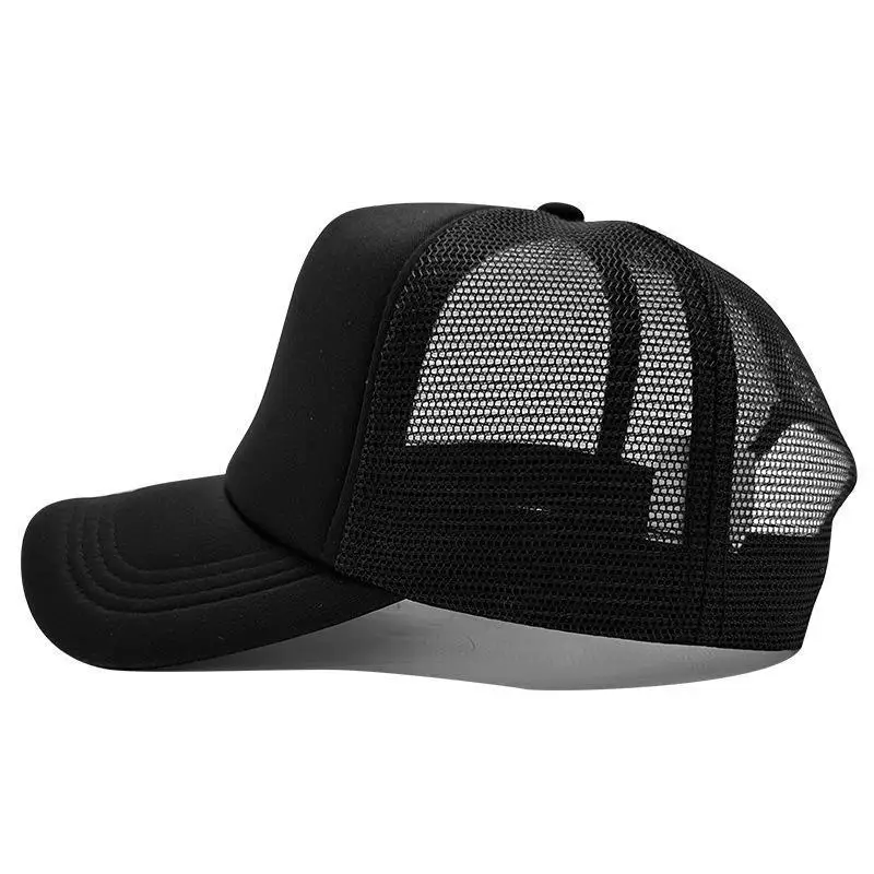 Summer Men's Sponge Mesh Cap Personalized Custom Print Logo Women's Event Baseball Truck Driver Competition Design Pattern Hat image 5