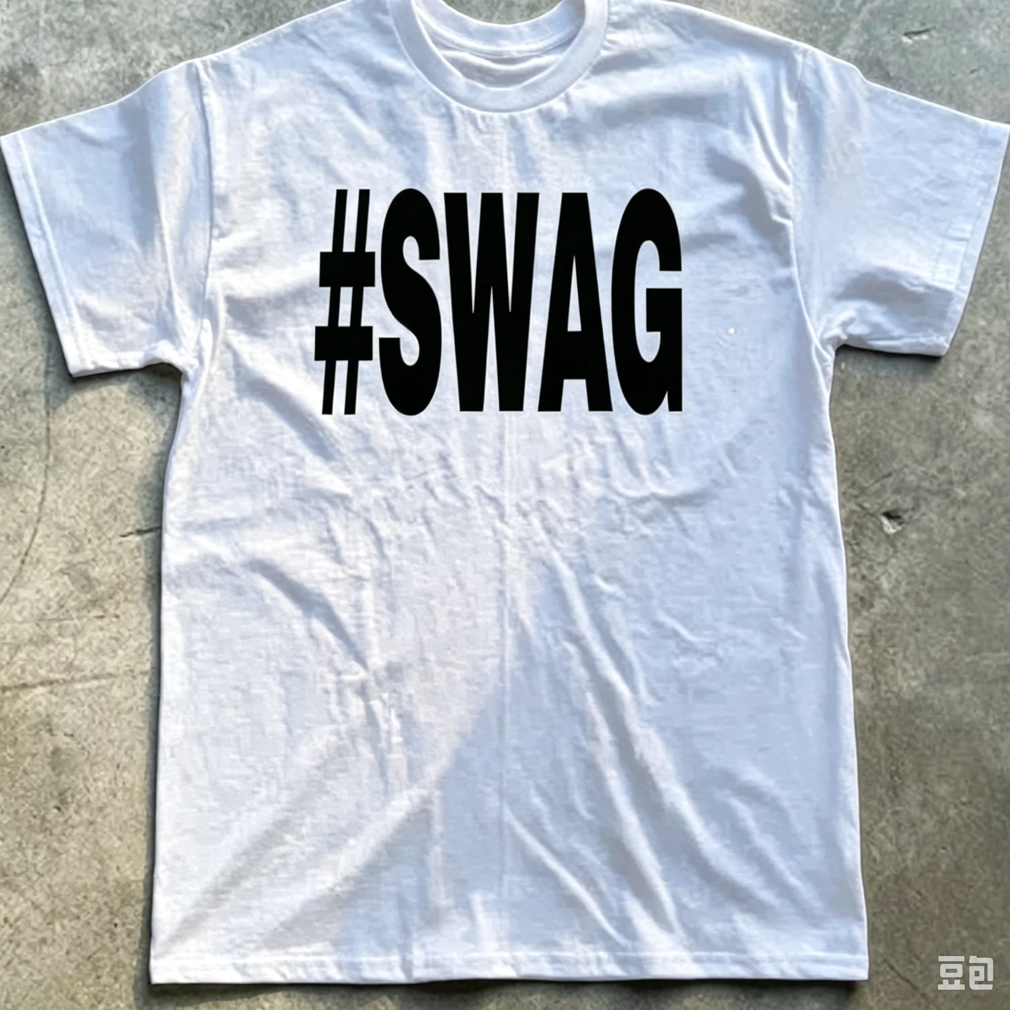 Herren Damen Casual Hip Hop Streetwear Grafik T-Shirt Y2k Bold SWAG Slogan Schriftzug Rundhals Kurzarm Alltags-Oberteil – Detail 4