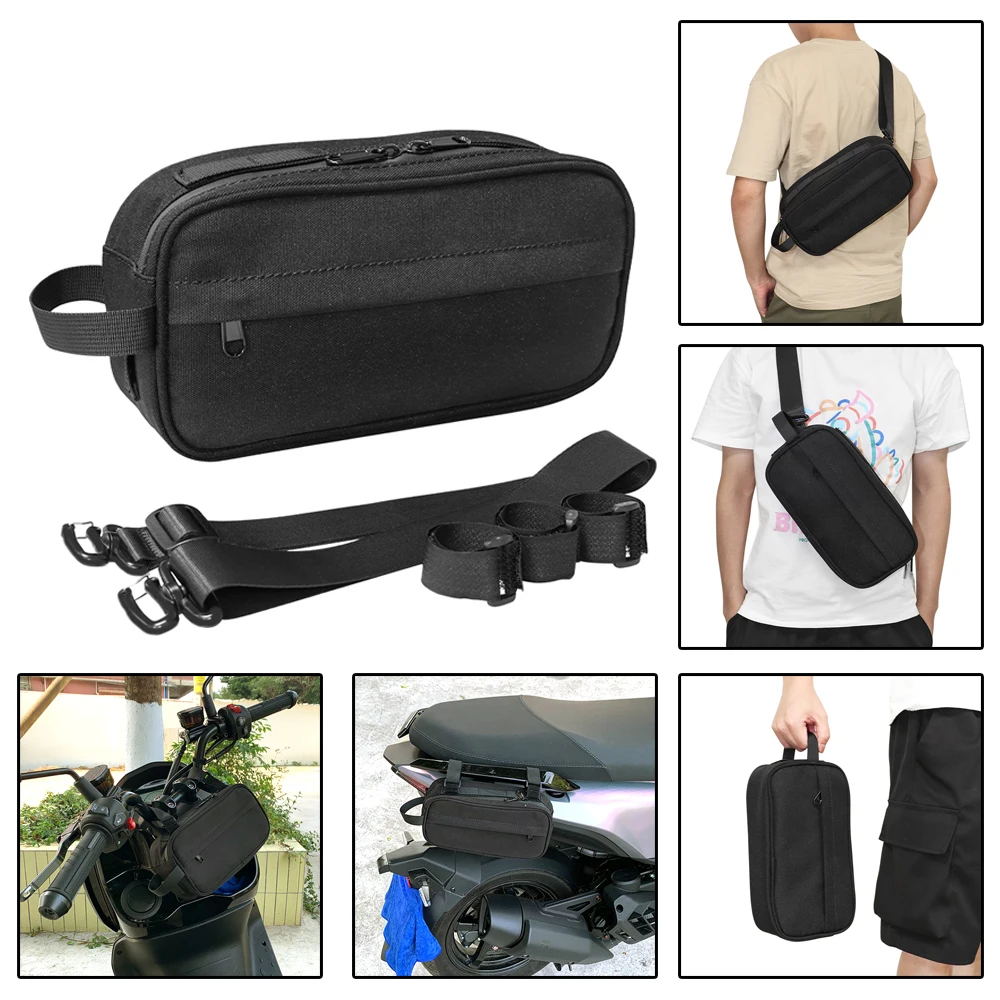 

Motorcycle Front Handlebar Hanging Bag Waterproof Side Bag Storage Bag Handbag Fit Touring For Yamaha Honda Suzuki Kawasaki