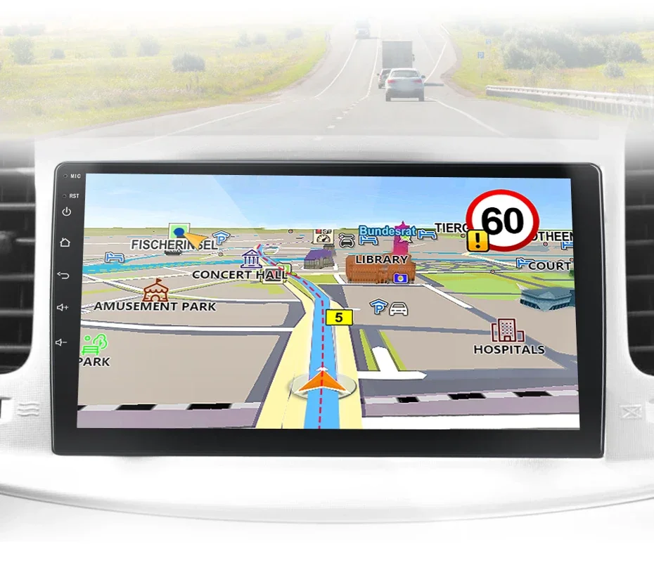 Junsun 7' 9'10' Universelles CarPlay Android Auto Radio für VW Volkswagen Fiat Renault Nissan Toyota Hyundai 4G Auto-Multimedia-Autoradio – Detail 18