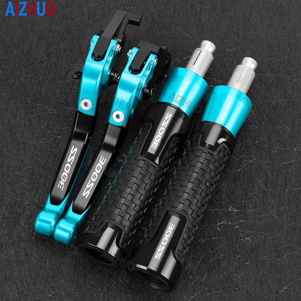 

For CFMOTO CF MOTO 300SS CF300SS 2022 2023 2024 2025 Motorcycle Accessories Adjustable Brake Clutch Levers Handlebar Grips Ends