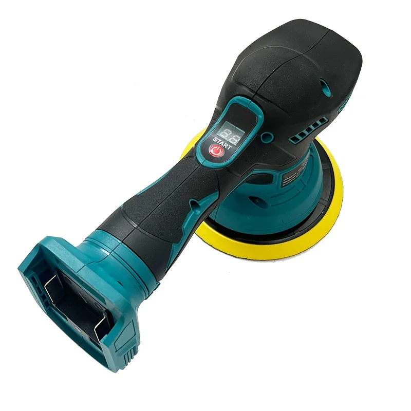 เครื่องขัดสีรถยนต์ไร้สาย Fit Makita 8 ระดับความเร็ว ไฟฟ้า สำหรับขัดเคลือบสีรถยนต์ ไร้สาย 18V-20V