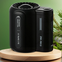 Portable Waist Fan Rechargeable Outdoor Waist Mounted Fan 3 Speeds Cool Clip Fan Powerful for Camping Hiking Outdoor Working