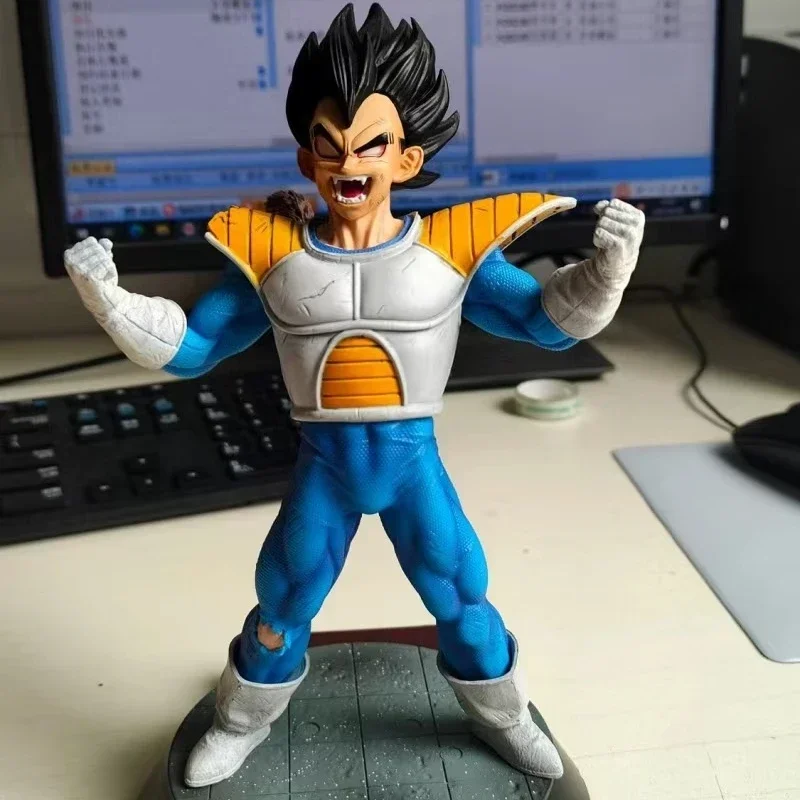 Anime Dragon Ball Z Vegeta Figure Vegeta Transformation Ozaru Action Figures 21cm Pvc Statue Collection Model Toys Kids Gifts