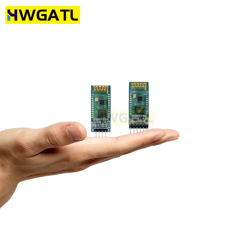 HWGATL  NEW HC-05 HC 05 hc-06 HC 06 RF Wireless Bluetooth Transceiver Slave Module RS232 / TTL to UART converter and adapter