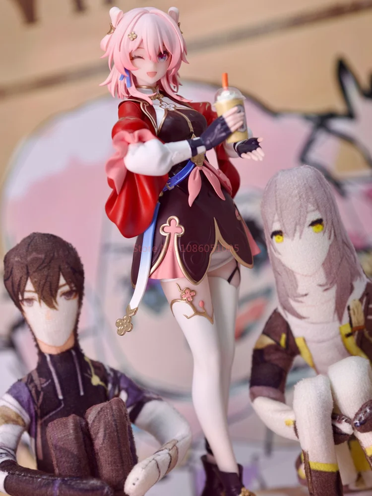 

100% натуральный подарок Mihoyo + серия Honkai: Star Rail 7 марта (похота) ‌ Аниме-фигурка 1/8 Myethos Ver. Игрушка-модель из ПВХ 20 см