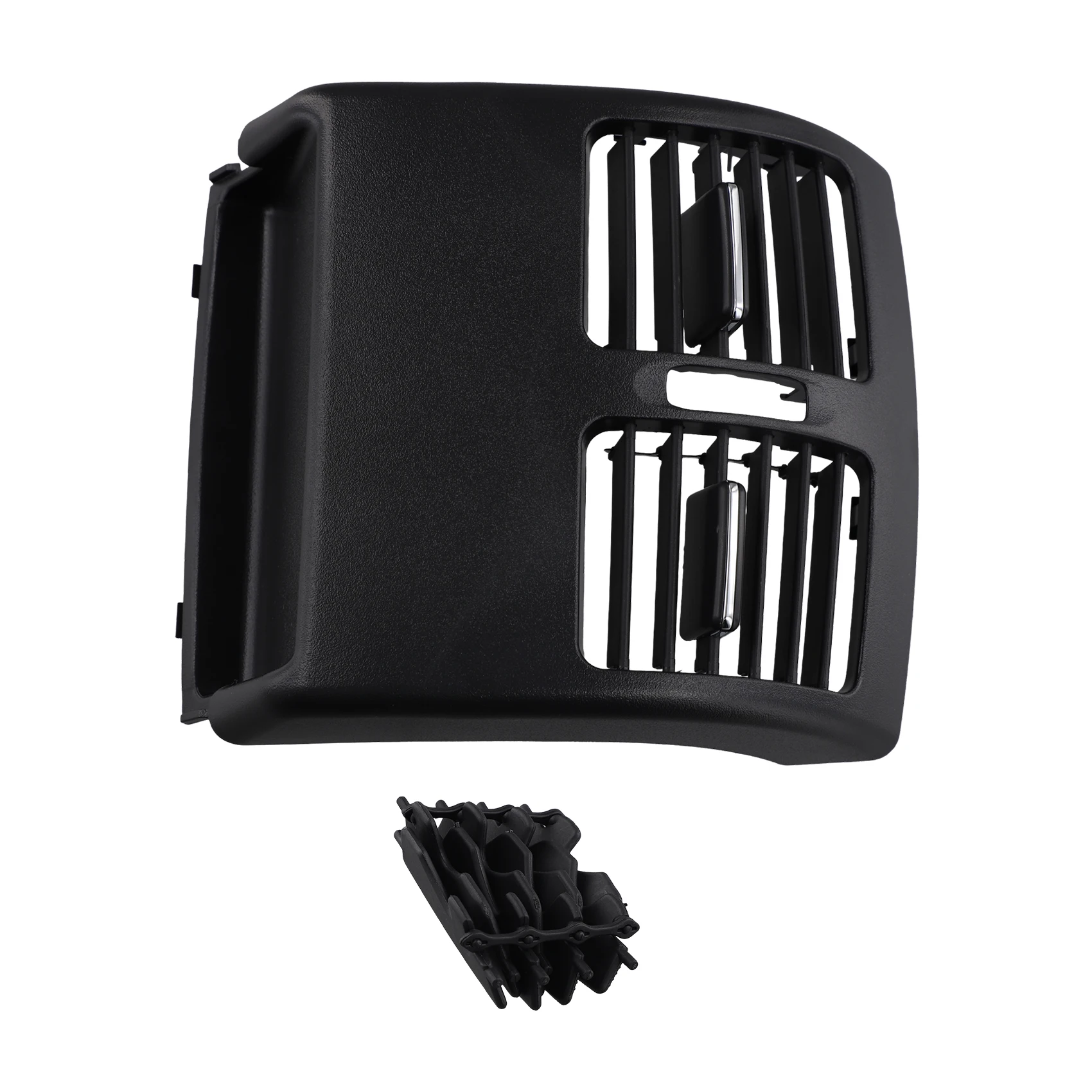

Car Rear Back Center Console A/C Air Vent Conditioning Grille for C Class W204 Black