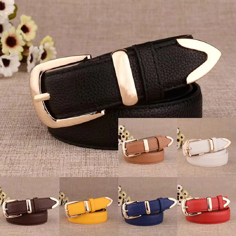 

Новый женский кожаный ремень для брюк, модный белый ремень, высококачественный ремень в стиле ретро с пряжкой-иглой, женский ремешок LB2146-