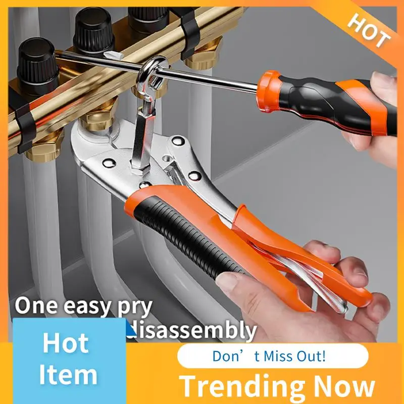 AB08-Multifunctional Universal Floor Heating Pliers Disassembly Pliers Water Separator Cleaning Heating Special Pliers