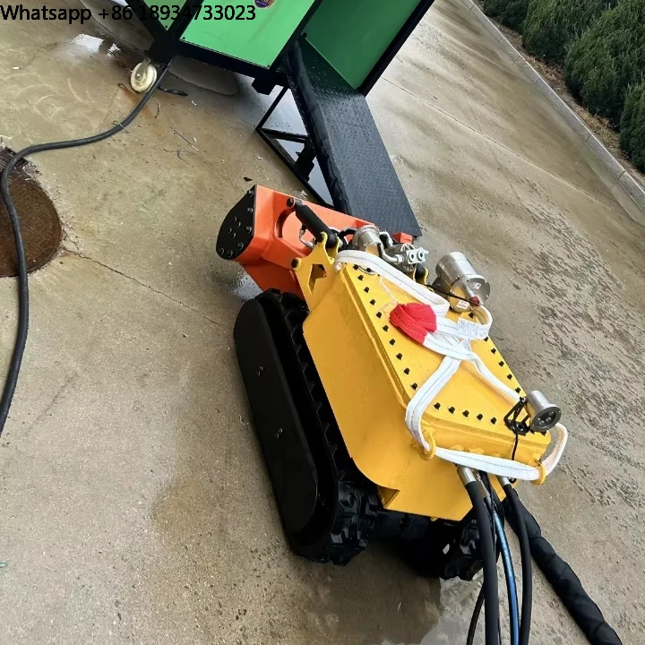 Automatic Smart Underwater Sludge Cleaning Machine  Dredging Robot