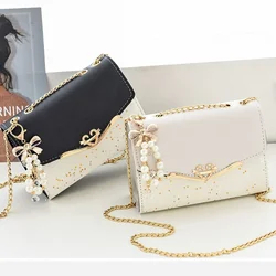 Korean Fashion Versatile Crossbody Single Shoulder Chain Bag Instagram Popular High Appearance and Large Capacity