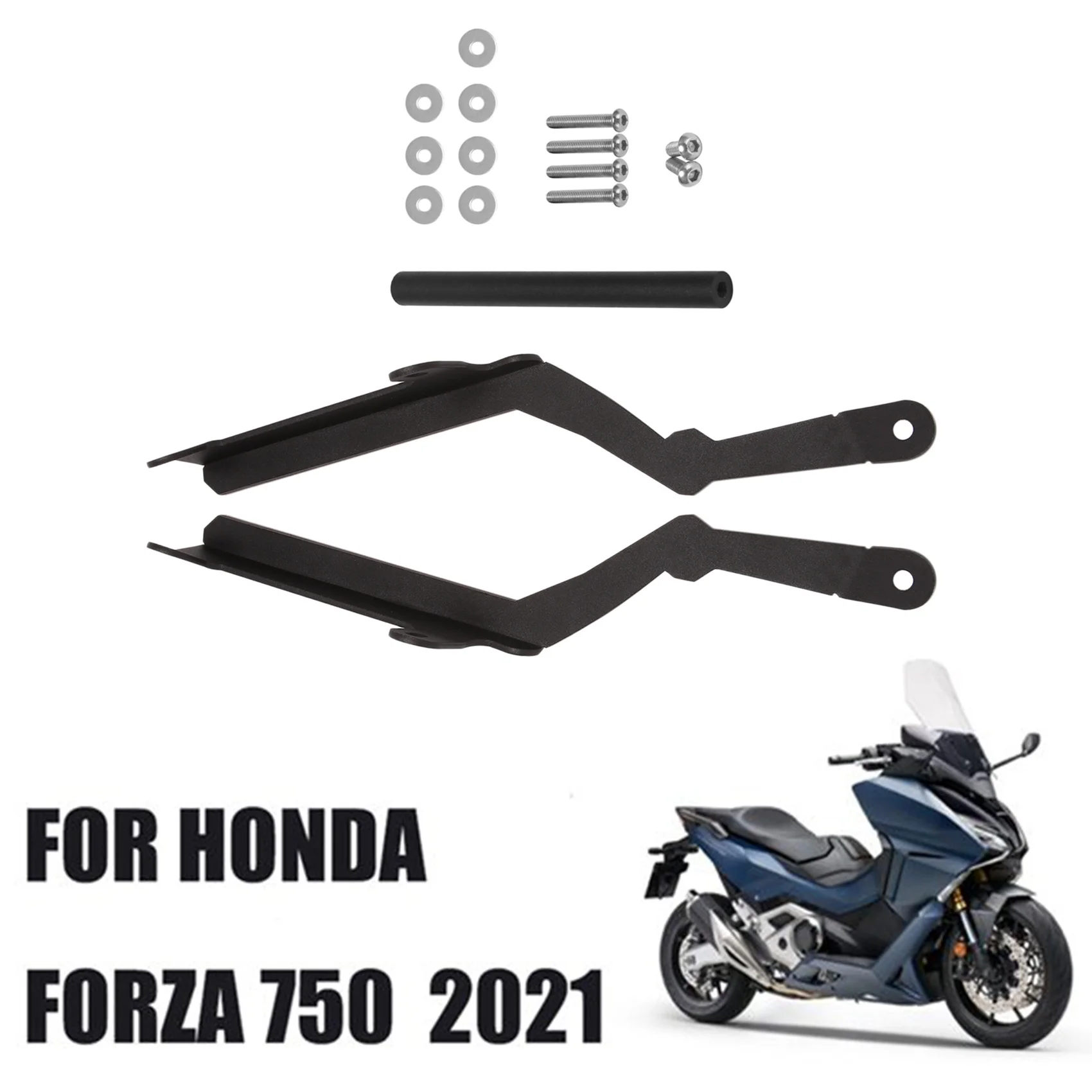 Motorcycle Windshield Mobile Phone Holder 12MM GPS Mobile Phone Navigation Bracket for Honda Forza 750 2021