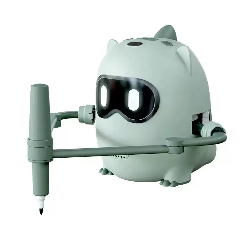 Intelligent Sketch Robot For Kids Rechargeable Drawing Toy AI Educational Machine Automatic Scan Learning With Card Set view 6