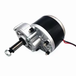 250w 24V brush motor 60mm Longer shaft,Diameter 17mm ,Electric Bicycle scooter motor, DC gear brushed motor, MY1016Z2