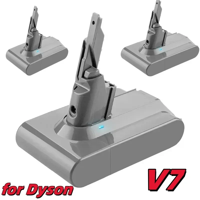 V7/SV11 21.6V Replacement Battery for Dyson V7 Motorhead Pro Trigger Animal  Car + Boat Handheld Vacuum Cleaner