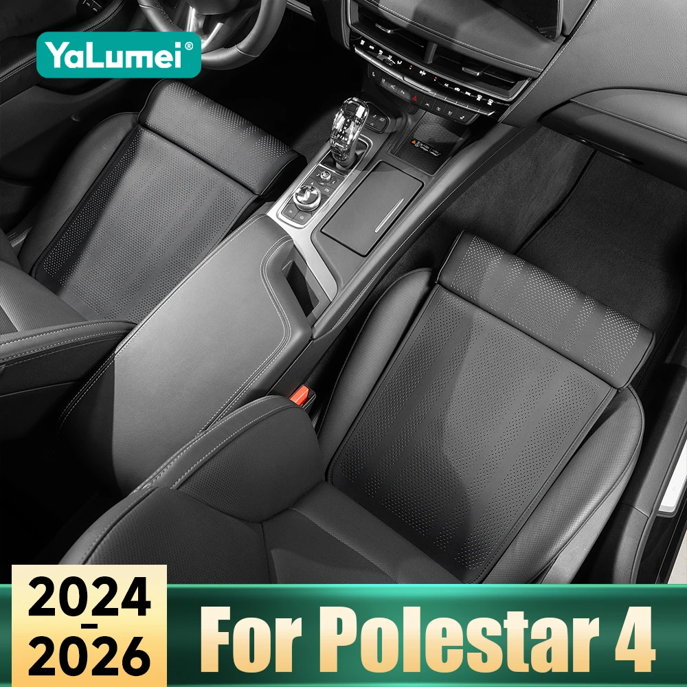 

Для Polestar 4 EV 2024 2025 2026: Дышащая подушка-удлинитель для автомобильного сиденья с поддержкой ног, защита коленей, накладки из пены с эффектом памяти, аксессуары