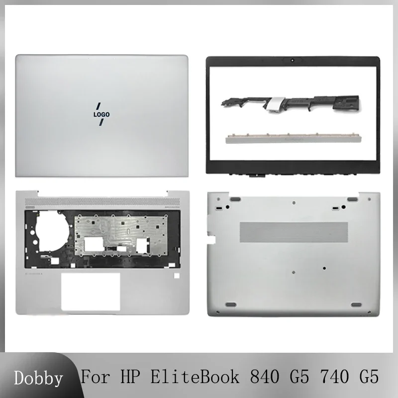 

New Original For HP EliteBook 840 G5 740 G5 LCD Back Cover Top Case Front Bezel Palmrest Bottom Case Replace L15502-001 No Touch