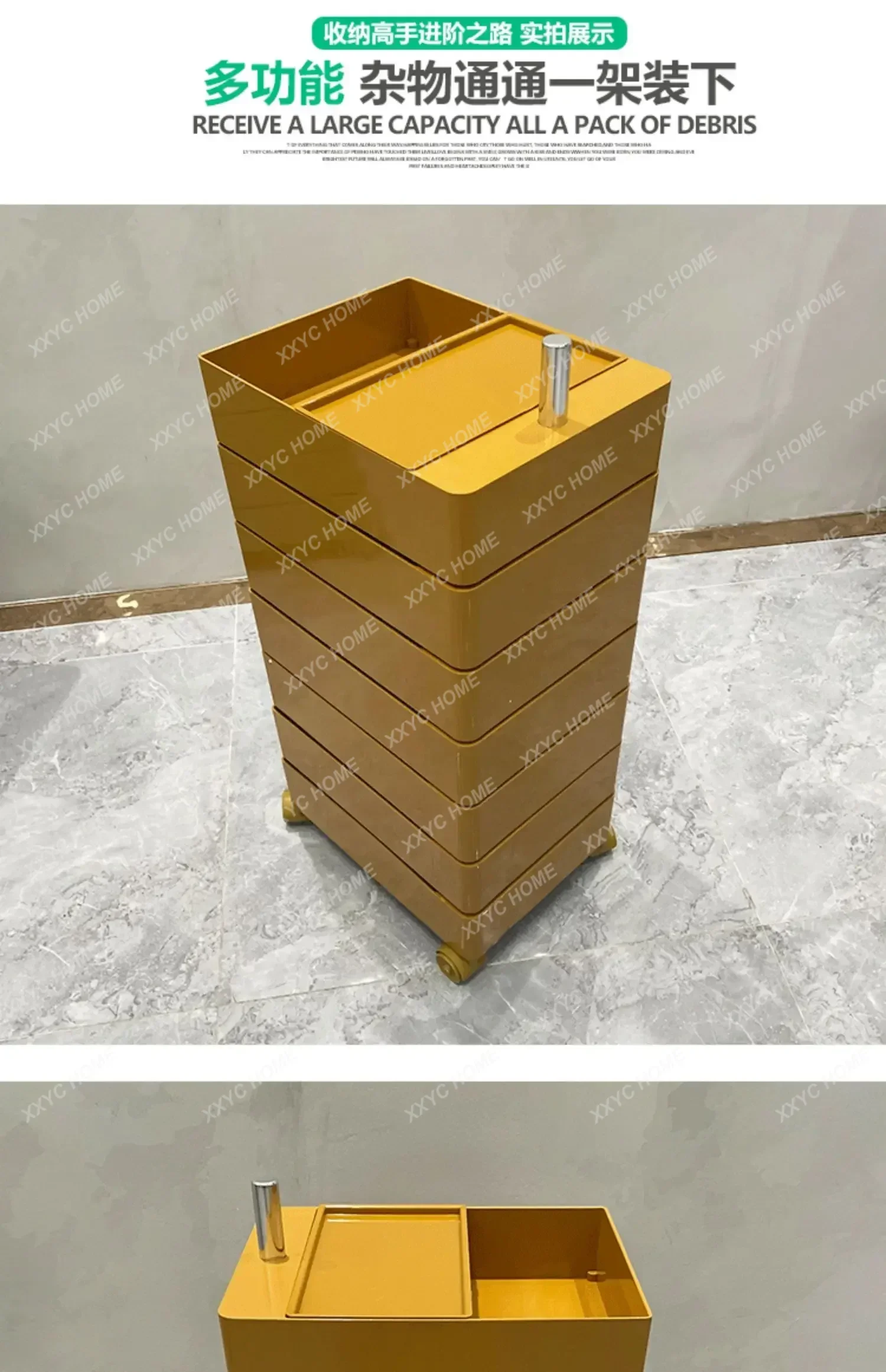 A  Trolley Special Barber Shop Hot Dyeing Hair Salon Multi-Functional Tool Cabinet