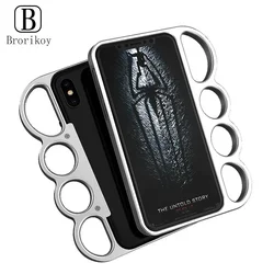 Rękawice samoobrony Mobile dla IPhone 13 12 11 X XS etui na telefon stop aluminium Super Anti-Drop nadaje się do 7 8 Plus 5 odporny na wstrząsy