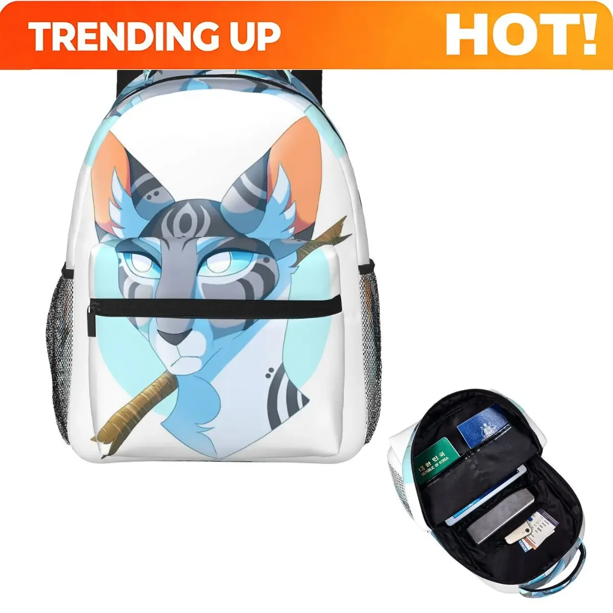 Custom Bag Jayfeather And Stick Backpack Hot Sale Daypack Large Capacity Boys Girls BookBag School Bag Shoulder Bags For Men Wom
