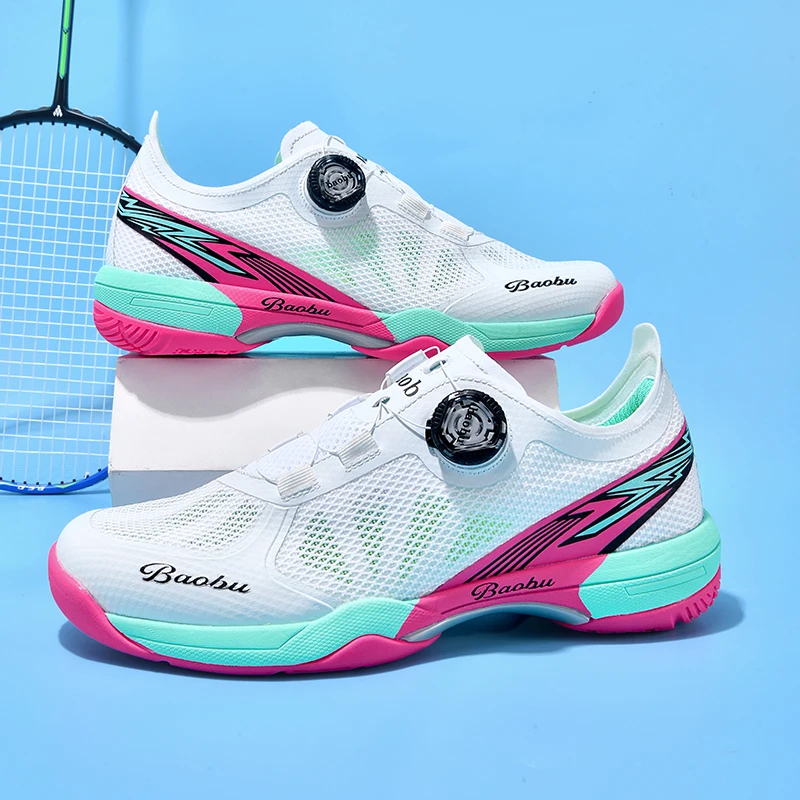 New Professional Training Table Tennis Shoes - Unisex Anti-Slip, Durable Court Shoes Lightweight Tennis Sneakers