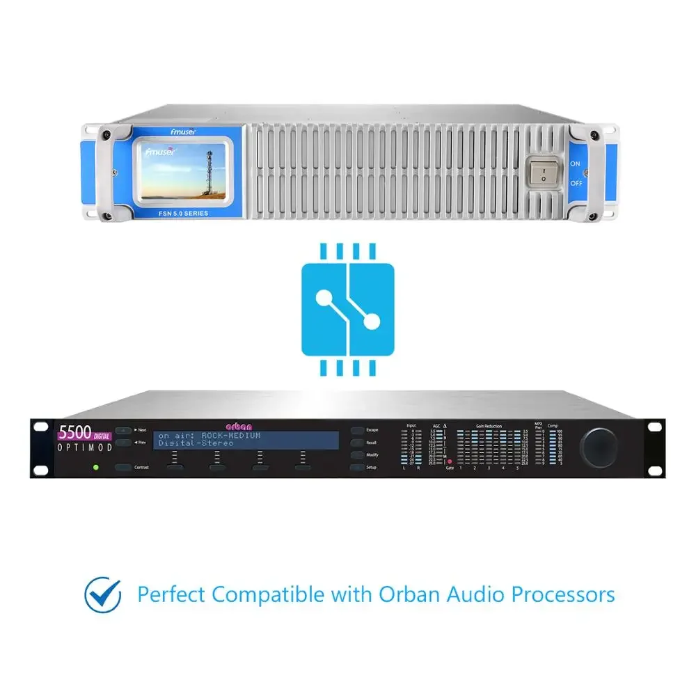 FMUSER FMT-1000T Trasmettitore FM 1000W 1KW