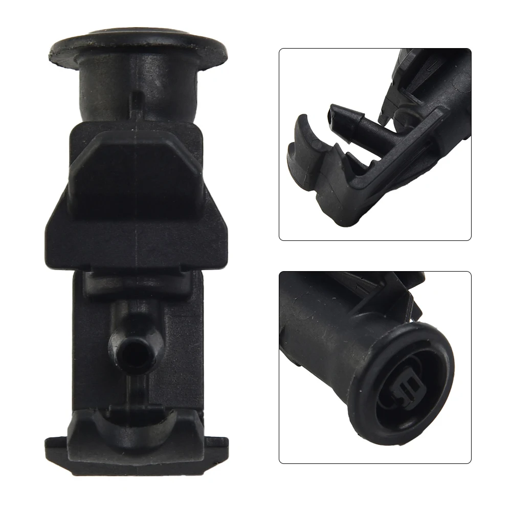 1pc Windshield Washer Water Nozzle For Ssangyong Korando C New Actyon 7842334000 Black Plastic Car Aaccessories