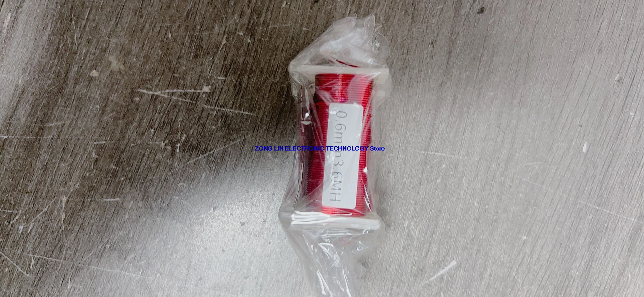 0.6MM iron core inductor, high-purity oxygen free copper audio frequency divider coil customization, 0.1mH-100mH wire diameter