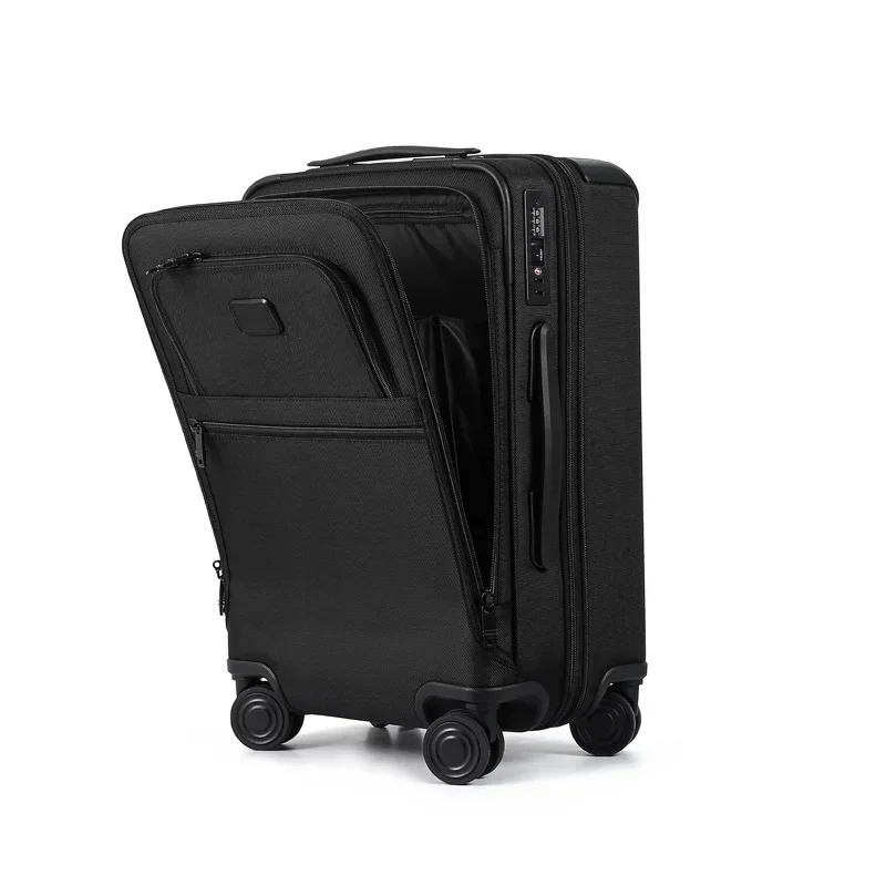 20 Inch Ballistic Nylon Waterproof And Wear-resistant Men Business Roller Trolley Suitcase High Quality Multifunction Short Trip