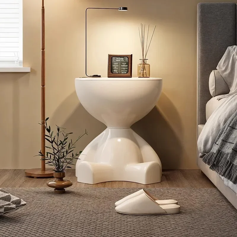 طاولة بجانب السرير، غرفة نوم إبداعية، خزانة بجانب السرير، غرفة المعيشة، أريكة المشاهير على الإنترنت، جانب عدة طاولات تخزين #1