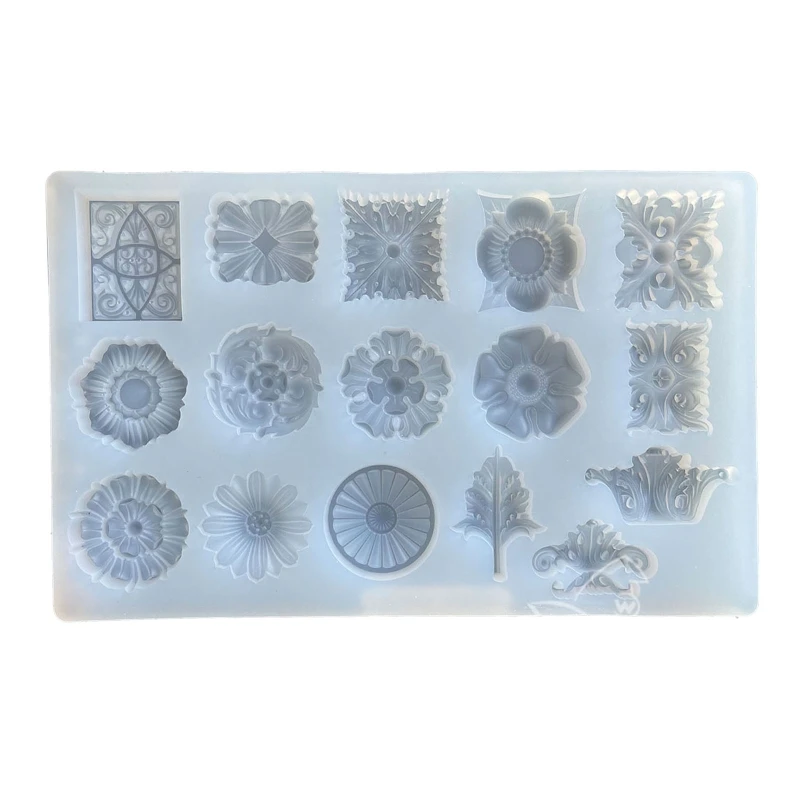 Epoxy Crystal Resin Silicone Mold Flowers Decoration Mold for DIY Craft