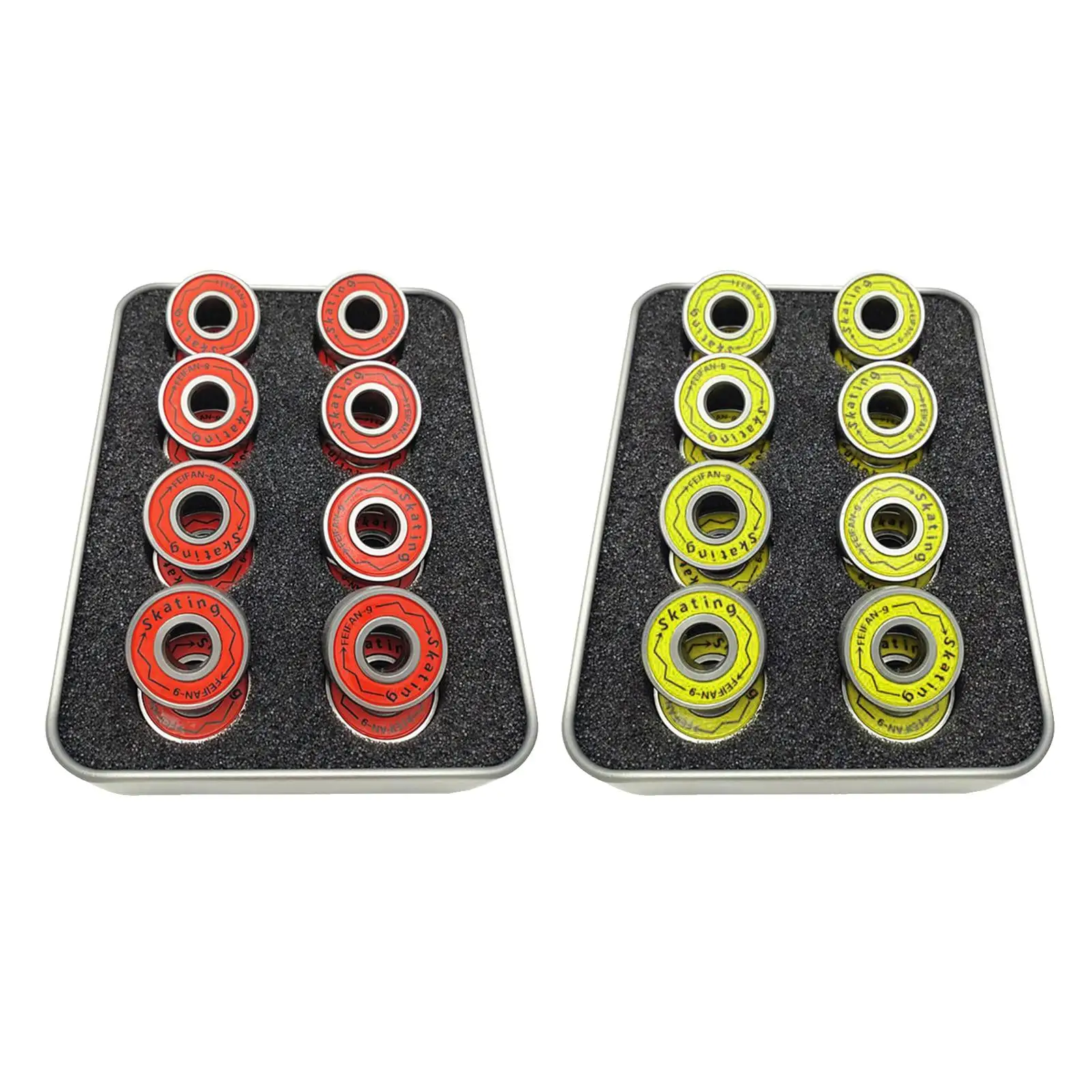 High Performance Skateboard Bearings Carbon Steel Ball Bearing Kit for Inline Skateboard Accessories