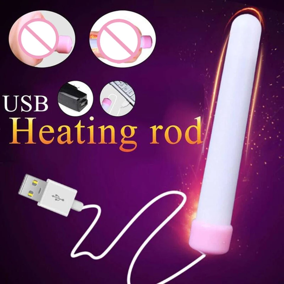 セックスドール USB 加熱ロッド インスタント 37.5 ℃   簡単 USB 加熱スティックウォーマースペースロッド暖かいヒーター女性バッグ衣類ポケット充電