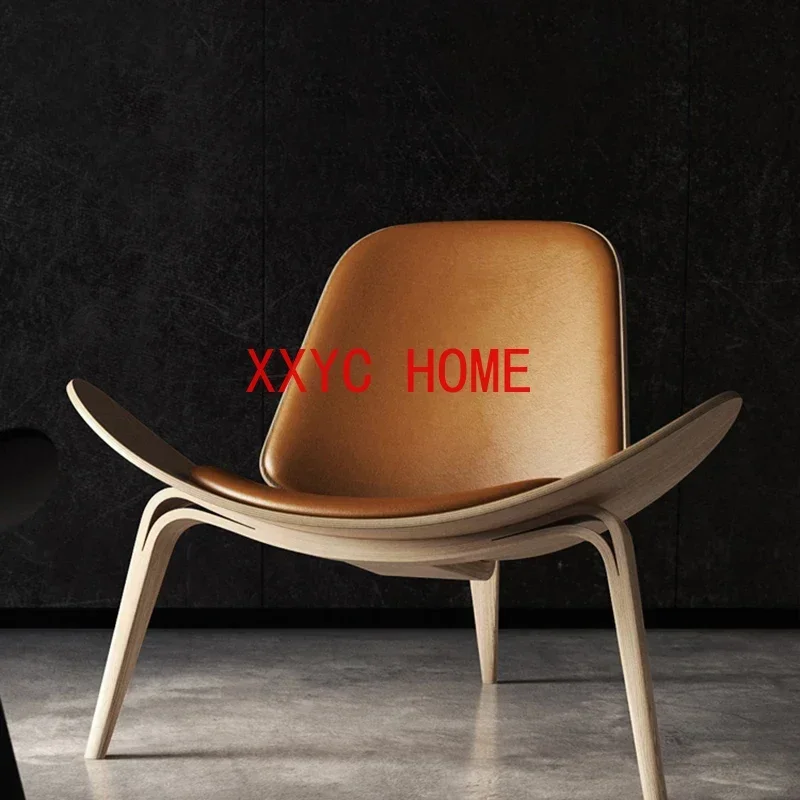 

Wingback Office Luxury Wooden Nordic Design Chairs Modern Adults Home Furniture