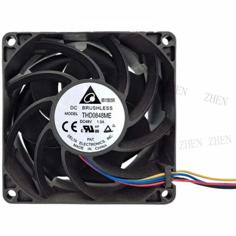 

Y Y 48V 80mm 8cm Powerful High Speed CFM Axial Server Cooling Fan,Delta THD0848ME