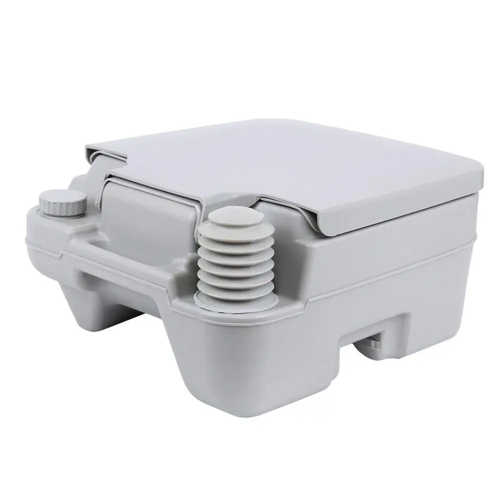 Tragbare Toilette im Freien, Camping, Kapazität 130 kg, Erwachsene, Kinder, mobile Toilette, Campingtoilette, Zuhause, Krankenhaus, Reiseboot, 20 l