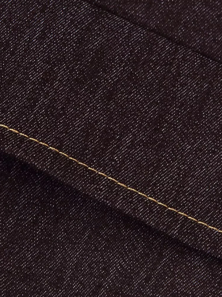 النمط الأوروبي والأمريكي الخريف موضة جديدة الملابس النسائية طية صدر السترة جيب الديكور التباين اللون خياطة سترة قصيرة Tr #5