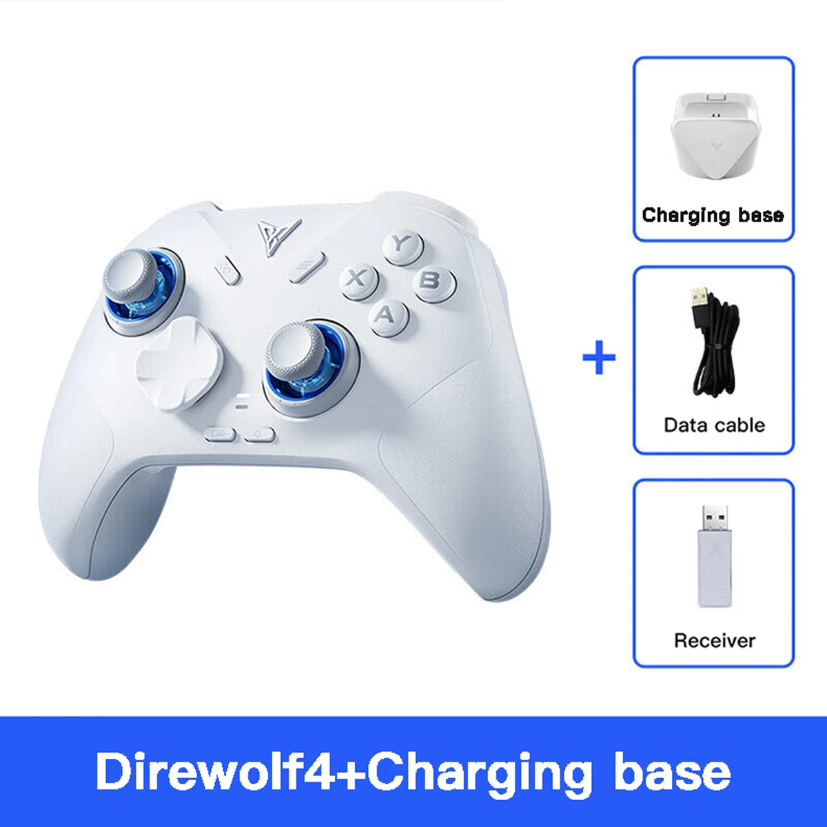 

Flydigi Direwolf 4 Gamepad Hall Linear Trigger Force adjustment Joysticks Wireless Controller forPC/Switch1/2