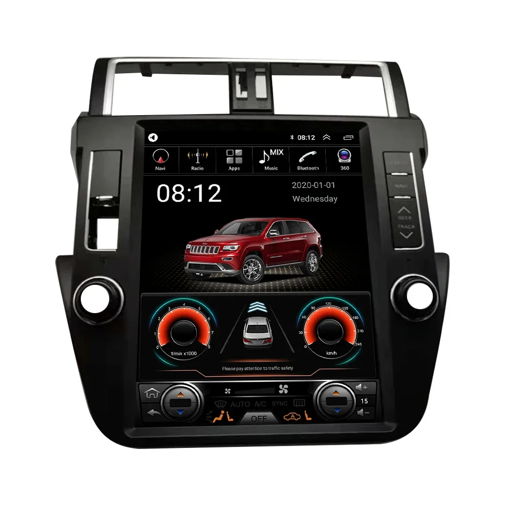 For Toyota Prado 2014 2015 2016 2017 Headunit Device 2 Din Quad Octa-Core Android Car Stereo GPS Navigation Car Radio Screens