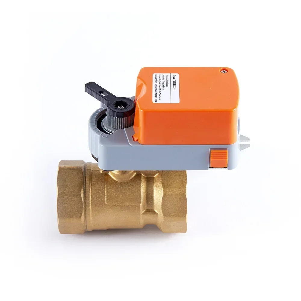 

China Manufacturer Factory HVAC System Brass Threaded Motorized PICV Control Valves