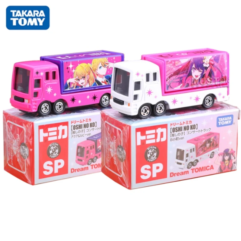 TAKARA TOMY Tomica SP OSHI NO KO Anime Characters Hoshino Rubii Promotional Vehicle Model Car Toys Gifts for Children Boys Girls